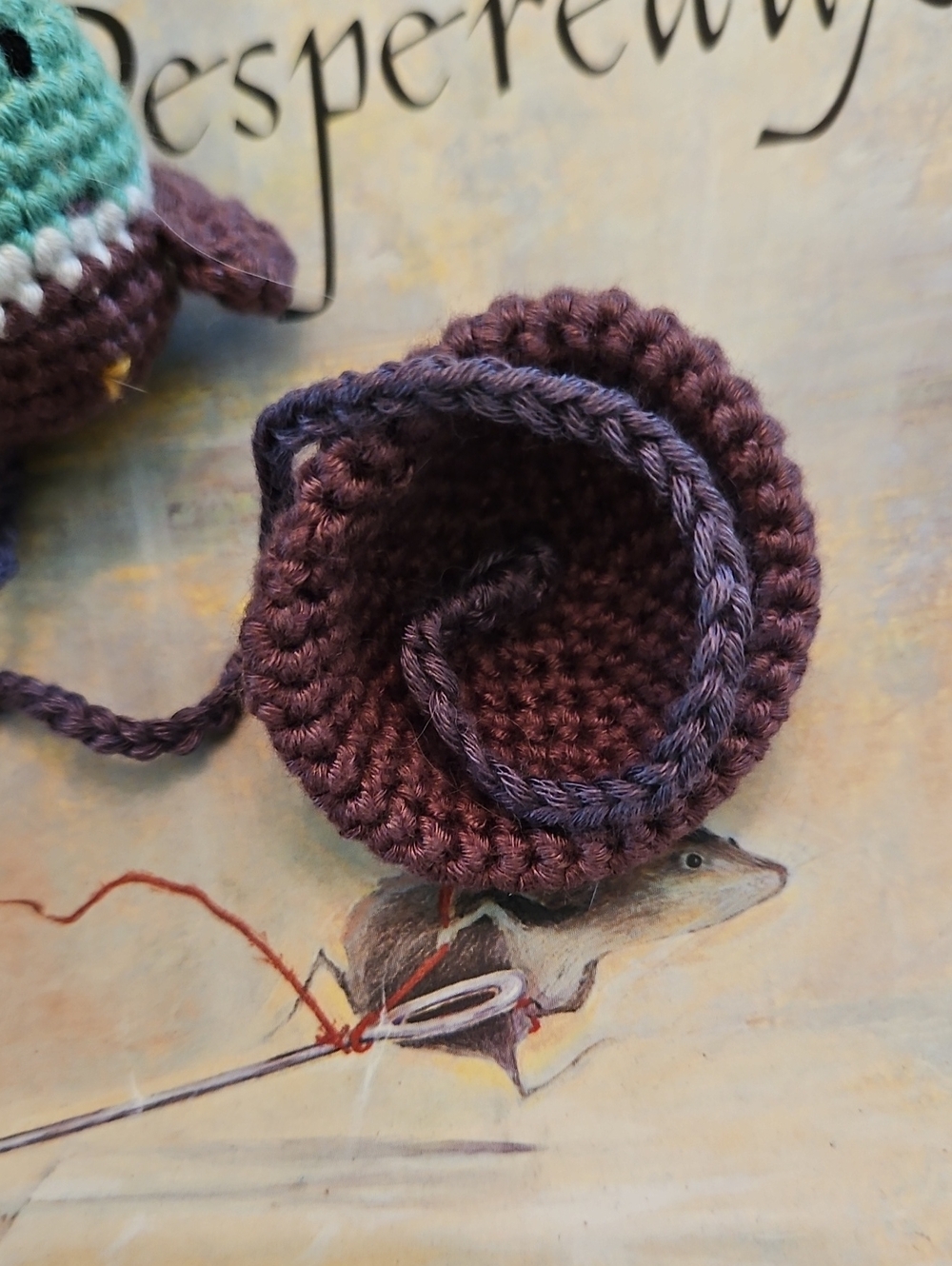 Crochet Duck Bookmark - Picture 4 of 5
